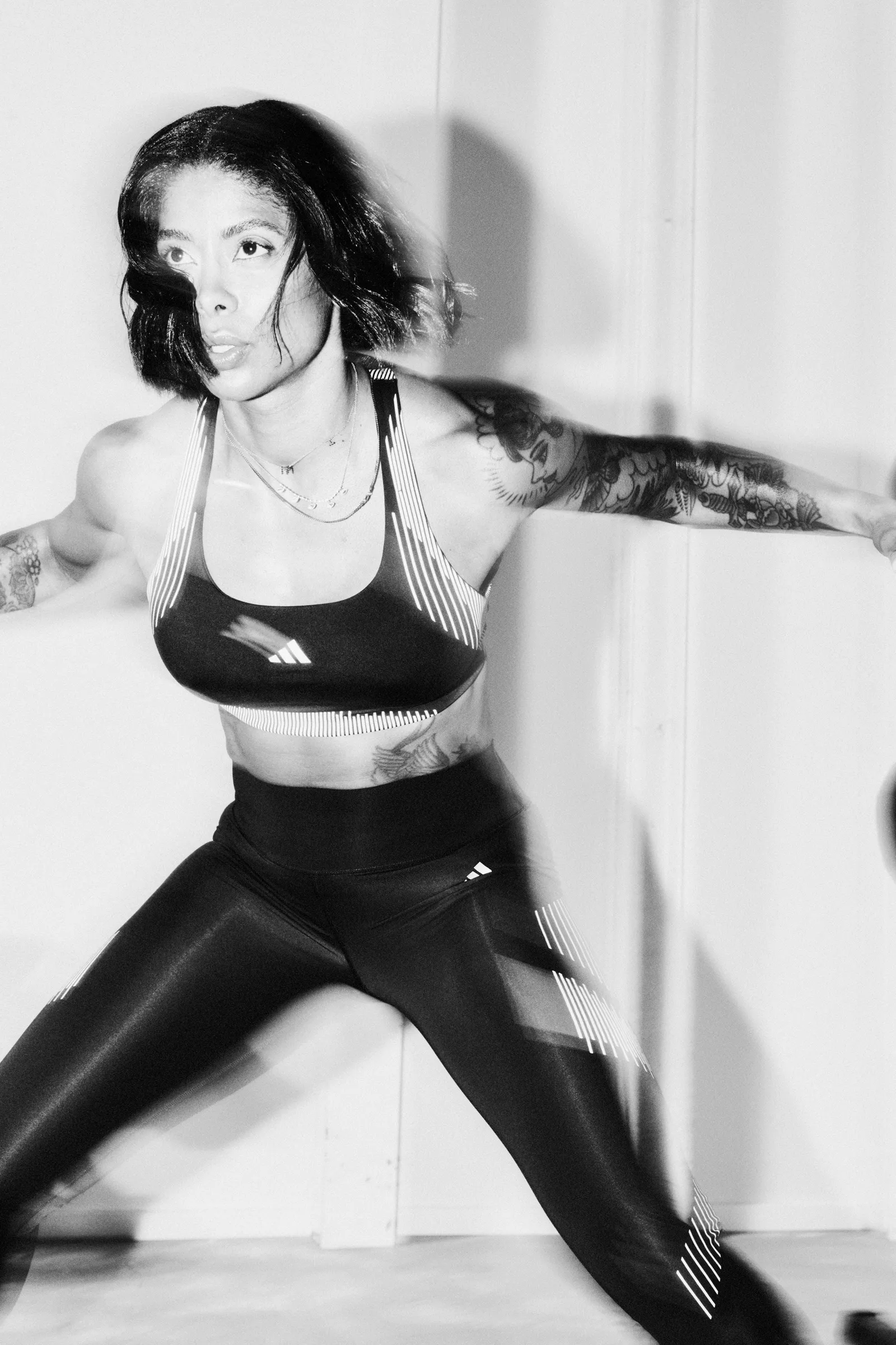 adidas Training campaign styled by Saskia Jung.