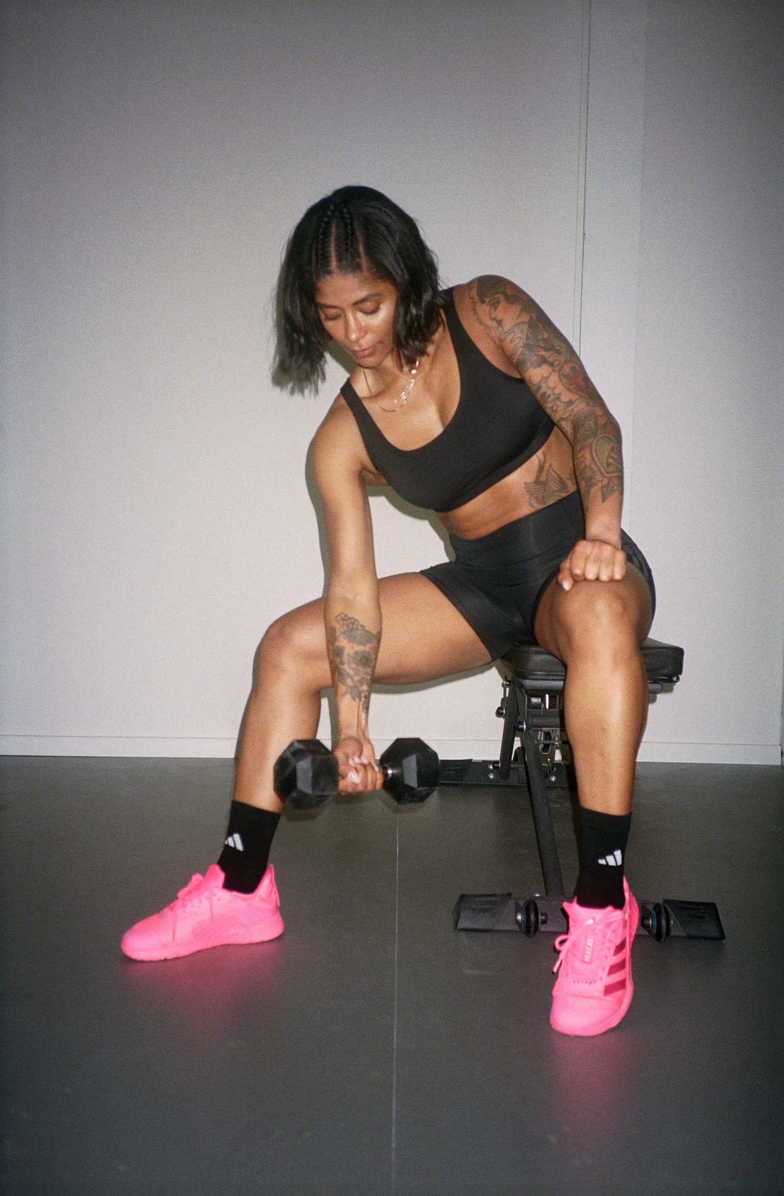 adidas Training campaign styled by Saskia Jung.
