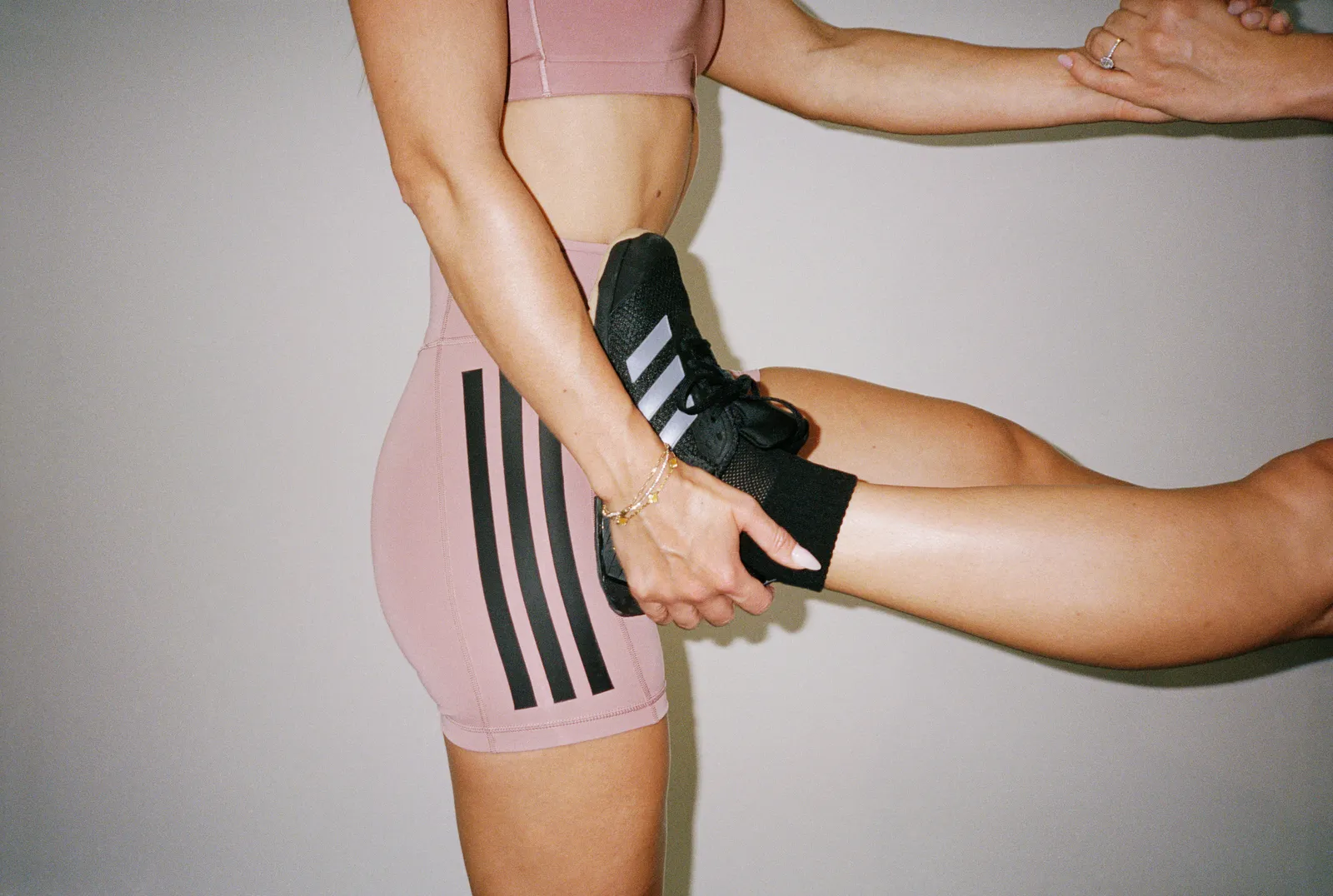 adidas Training campaign styled by Saskia Jung.