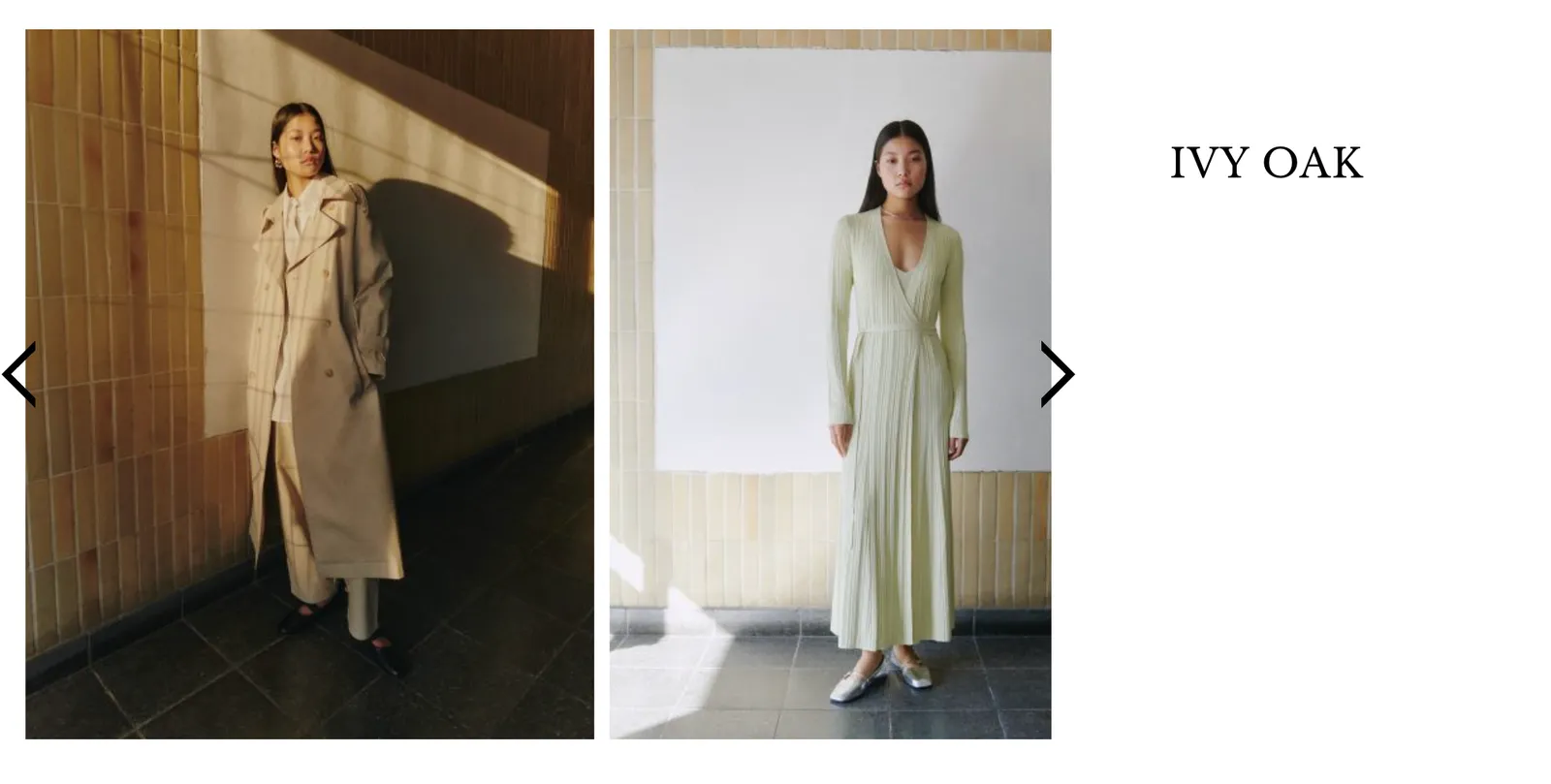 Ivy Oak campaign styled by Saskia Jung.