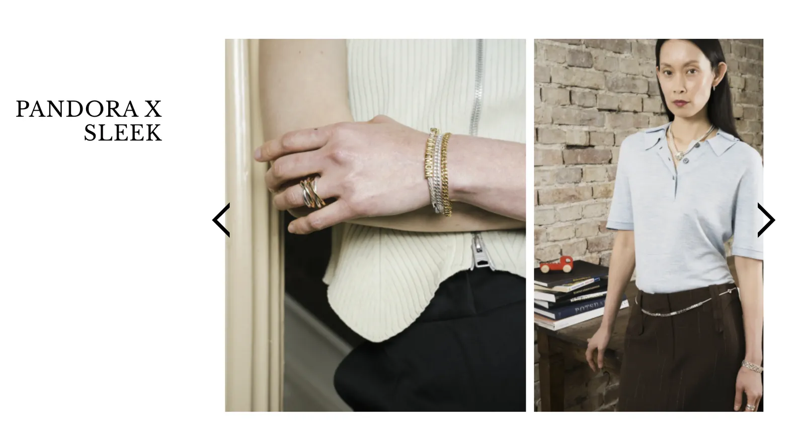 Pandora campaign styled by Saskia Jung.